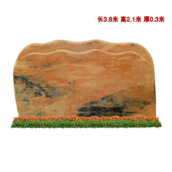 晚霞紅風景石 村口地標與景觀裝飾的完美融合