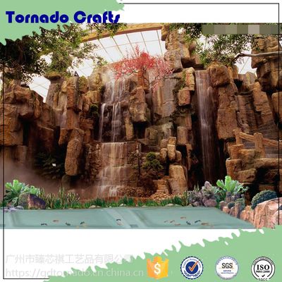 匠心打造自然意趣 廣州龍卷風工藝仿真假山與黃蠟石景觀石批發導覽